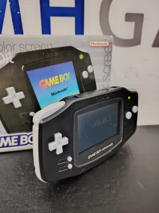 Nintendo Game Boy Advance 32 Bit Negra