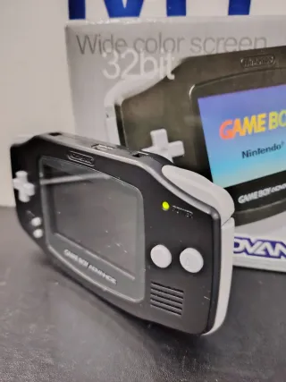Nintendo Game Boy Advance 32 Bit Negra