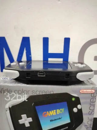 Nintendo Game Boy Advance 32 Bit Negra