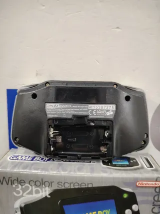 Nintendo Game Boy Advance 32 Bit Negra