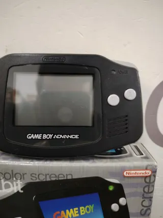 Nintendo Game Boy Advance 32 Bit Negra