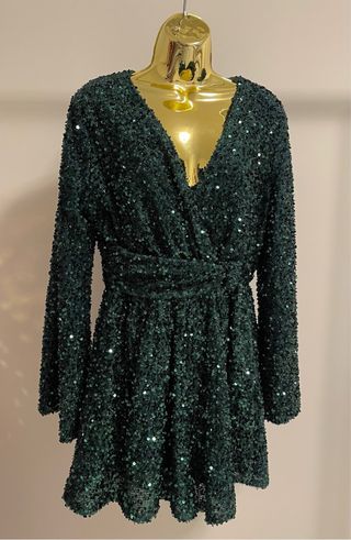 Macacão Lantejoula Verde