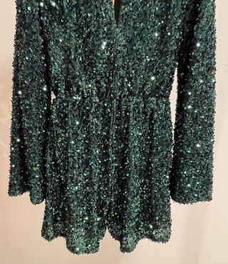 Macacão Lantejoula Verde