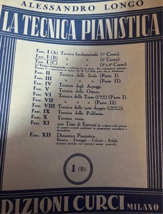 Tecnica Pianistica di Alessandro Longo