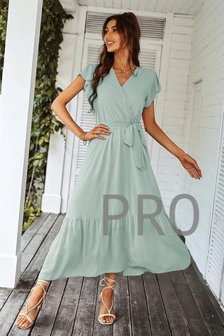 Vestido de Verano Bohemio para Mujer Talla XXL
