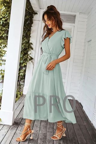 Vestido de Verano Bohemio para Mujer Talla XXL