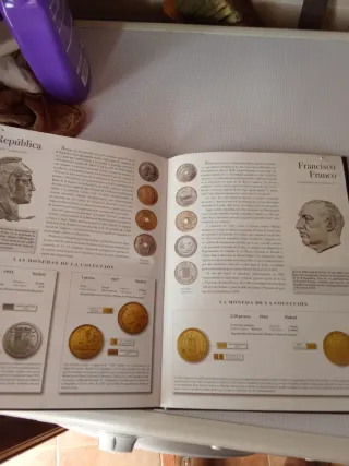 Colección monedas y billetes