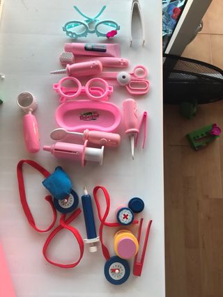 Juego de Doctor Infantil Rosa