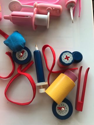 Juego de Doctor Infantil Rosa