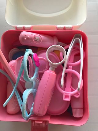 Juego de Doctor Infantil Rosa