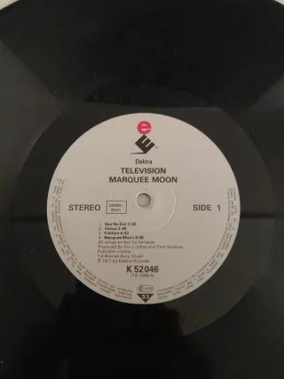 Television Marquee Moon Vinilo LP