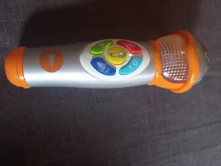 Micrófono infantil juguete pilas incluidas