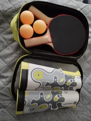 Set de Ping Pong con Pelotas y Red