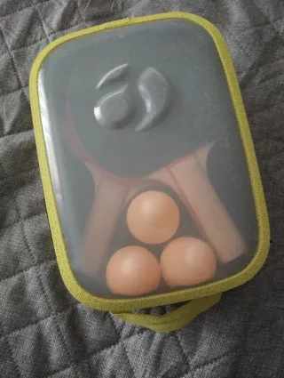 Set de Ping Pong con Pelotas y Red