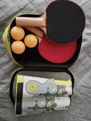 Set de Ping Pong con Pelotas y Red