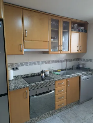 Muebles de cocina madera estilo clásico en madera