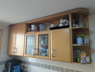 Muebles de cocina madera estilo clásico en madera