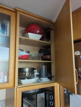 Muebles de cocina madera estilo clásico en madera