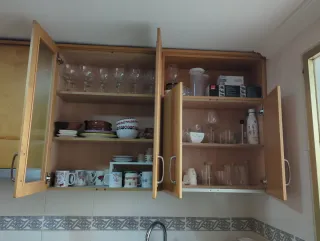 Muebles de cocina madera estilo clásico en madera