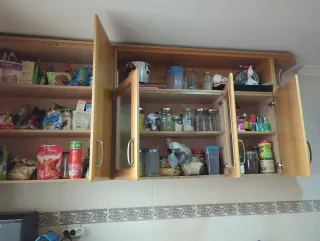 Muebles de cocina madera estilo clásico en madera