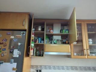 Muebles de cocina madera estilo clásico en madera