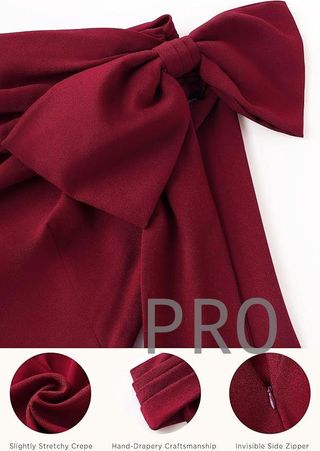Vestido de cóctel largo con un solo hombro Talla L