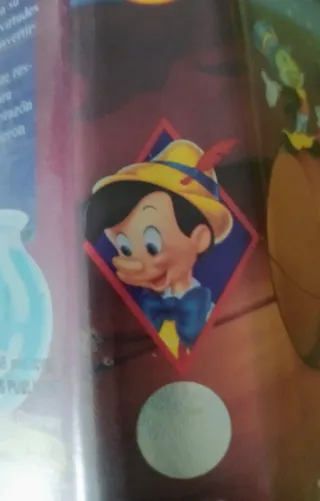 Pinocho VHS Clásico Disney Español
