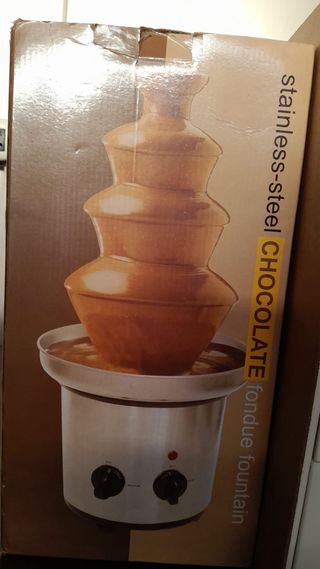 Fontana di cioccolato in acciaio inox