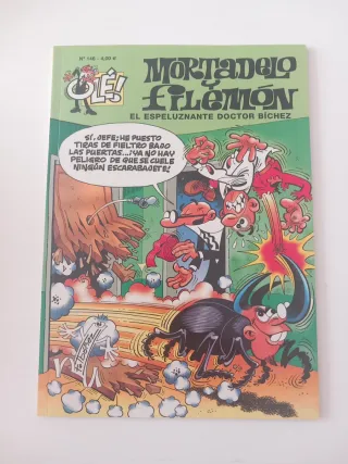 El espeluznante Doctor Bíchez (Olé! Mortadelo 146)