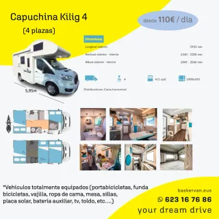 Alquiler Autocaravana