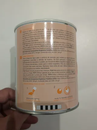 Pintura efecto imán infantil 750ml