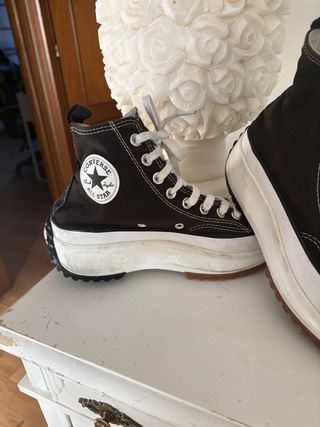 Bambas Converse Run Star Hike Negras