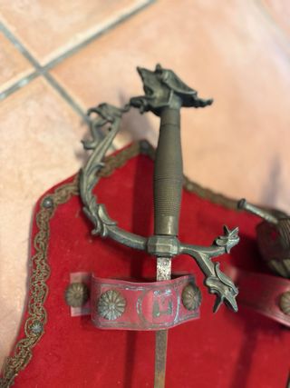 Set 3 Spade Decorative da Parete con Scudo