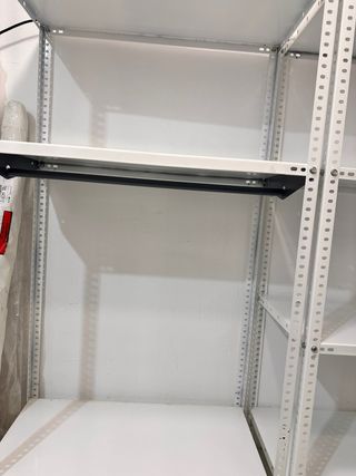 2 Estanterías Metálicas Blancas 250cm