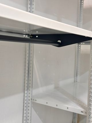 2 Estanterías Metálicas Blancas 250cm