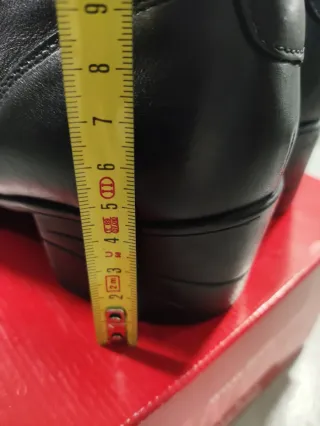 Zapatos Fluchos Piel Mujer Negros