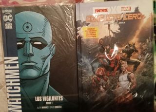 comics en buen estado, watchmen y conflicto cero