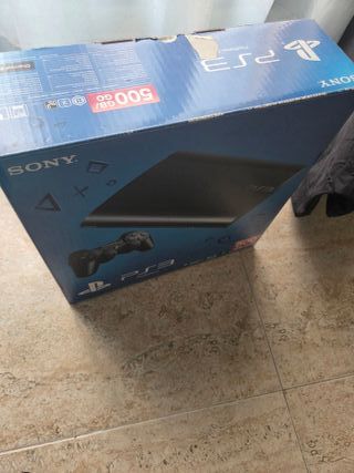 Consola PS3 Super Slim 500GB Negra