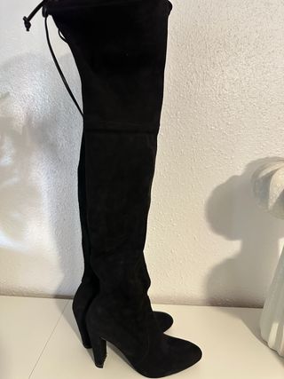 Botas mosqueteras CAMBILI Talla 37 Negras