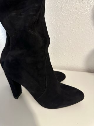 Botas mosqueteras CAMBILI Talla 37 Negras