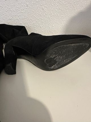 Botas mosqueteras CAMBILI Talla 37 Negras