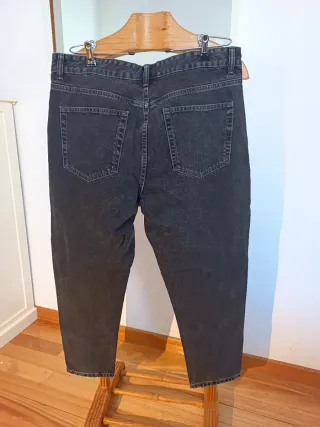 Zara Vaqueros Negros Talla 46
