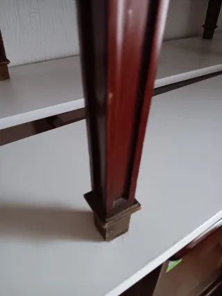 2 Mesas Auxiliares Clásicas Madera