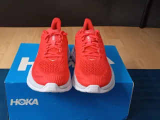 Hoka Clifton Edge T41 Zapatillas Running Roja