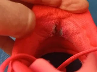 Hoka Clifton Edge T41 Zapatillas Running Roja