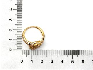 sortija oro 18k con piedra con circonita