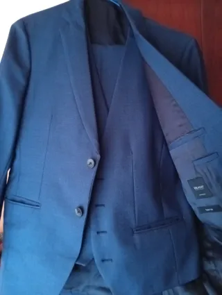 Traje BOSS azul de vestir