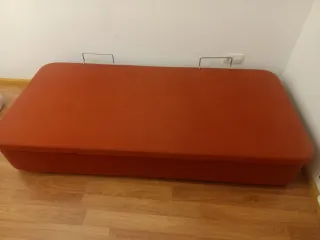 Canapé cama 90cm naranja (Recogida en domicilio)