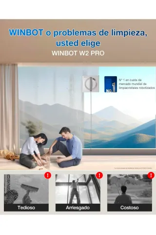 ECOVACS Winbot W2 Pro Robot Limpiacristales