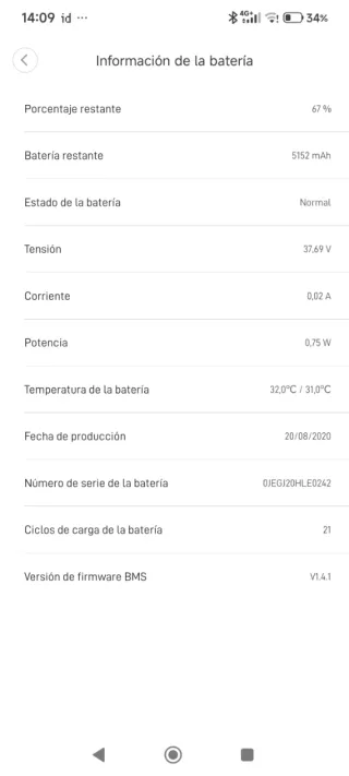 Patinete Eléctrico Xiaomi 1S